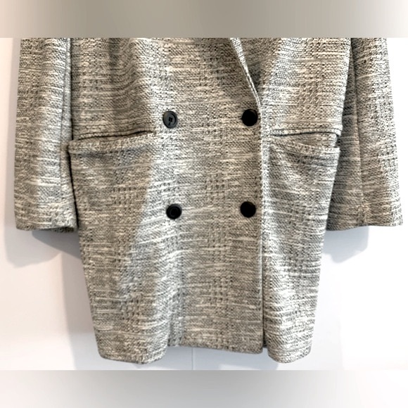 Excellent Condition, Topshop, Longline Double Breasted Slouchy Blazer, Size 4 - Picture 4 of 10